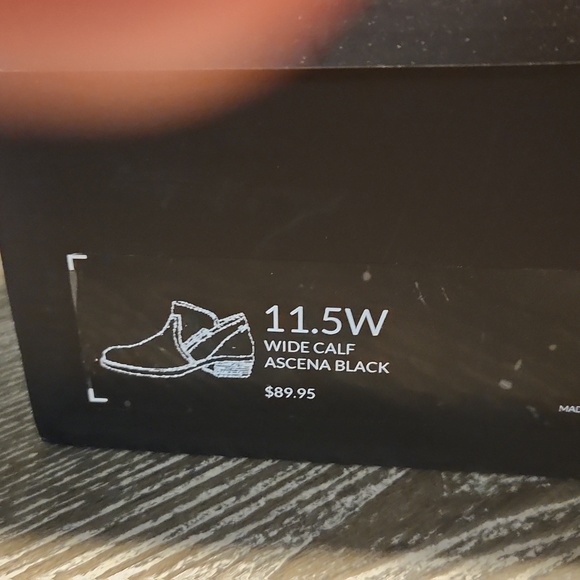 Wide calf. Ascenda black boots - Picture 4 of 5